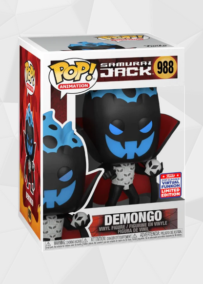 Funko Pop! Animation: Samurai Jack - Demongo #988 Virtual FunKon 2021
