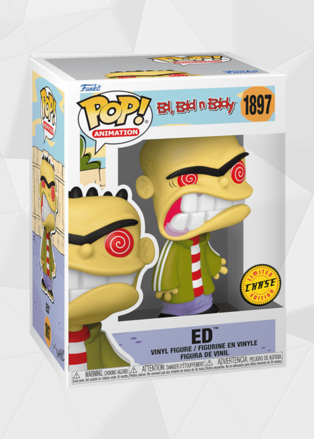 Funko Pop! Animation: Ed, Edd y Eddy - Ed #1897 Chase