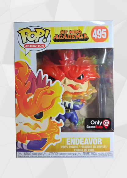Funko Pop! Animation: My Hero Academia - Endeavor #495 Exclusivo GameStop