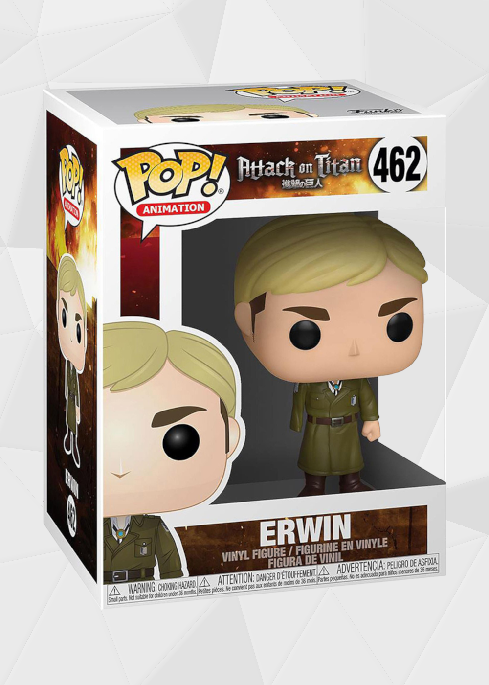 Funko Pop! Animation: Attack on Titan - Erwin Smith #462