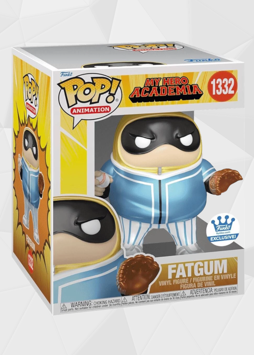 Funko Pop! Animation: My Hero Academia - Fatgum #1332 Exclusivo Funko Shop