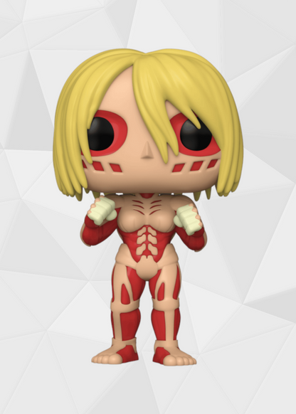 Funko Pop! Animation: Attack on Titan - Titán Hembra #233 Exclusiva BAIT (Brilla en la Oscuridad