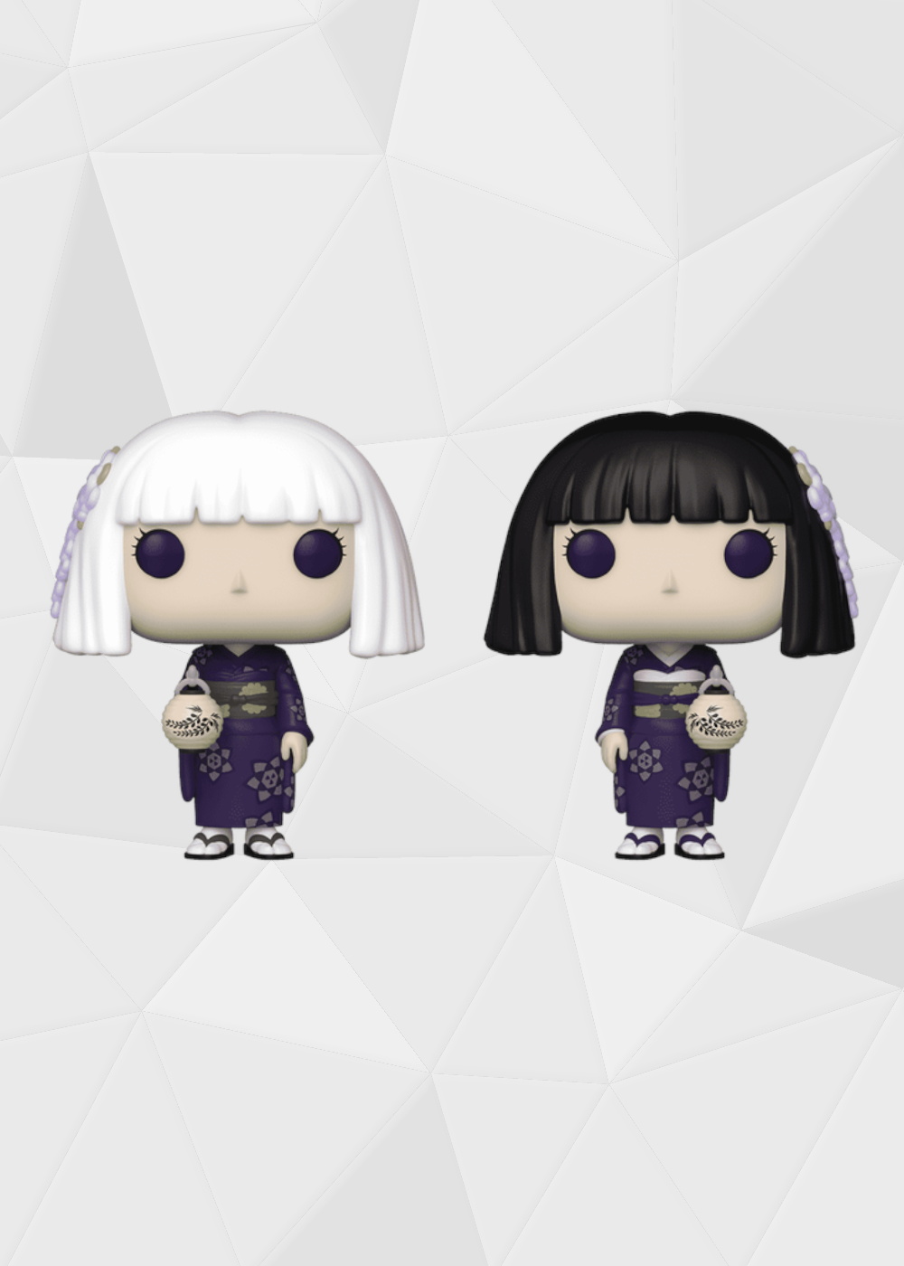 Funko Pop! Animation: Demon Slayer - Guías de la Selección Final Kanata y Kiriya Exclusivas de Amazon (Brillan en la Oscuridad)