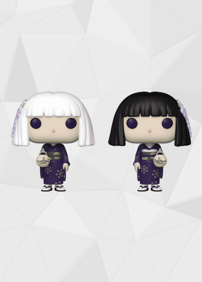 Funko Pop! Animation: Demon Slayer - Guías de la Selección Final Kanata y Kiriya Exclusivas de Amazon (Brillan en la Oscuridad)