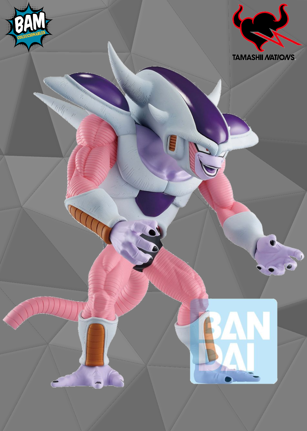 Dragon Ball Z - Freezer Tercera Forma Batalla en el Planeta Namek Estatua Ichibansho