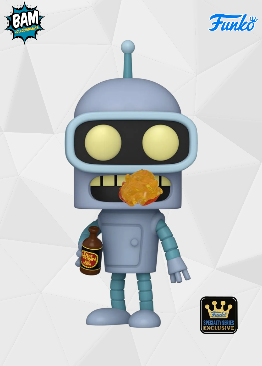 Funko Pop! Animation: Futurama - Bender #1757 Exclusivo Specialty Series