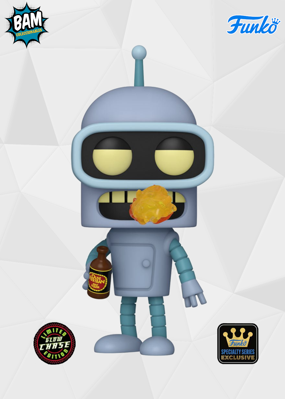 Funko Pop! Animation: Futurama - Bender #1757 Chase Exclusivo Specialty Series