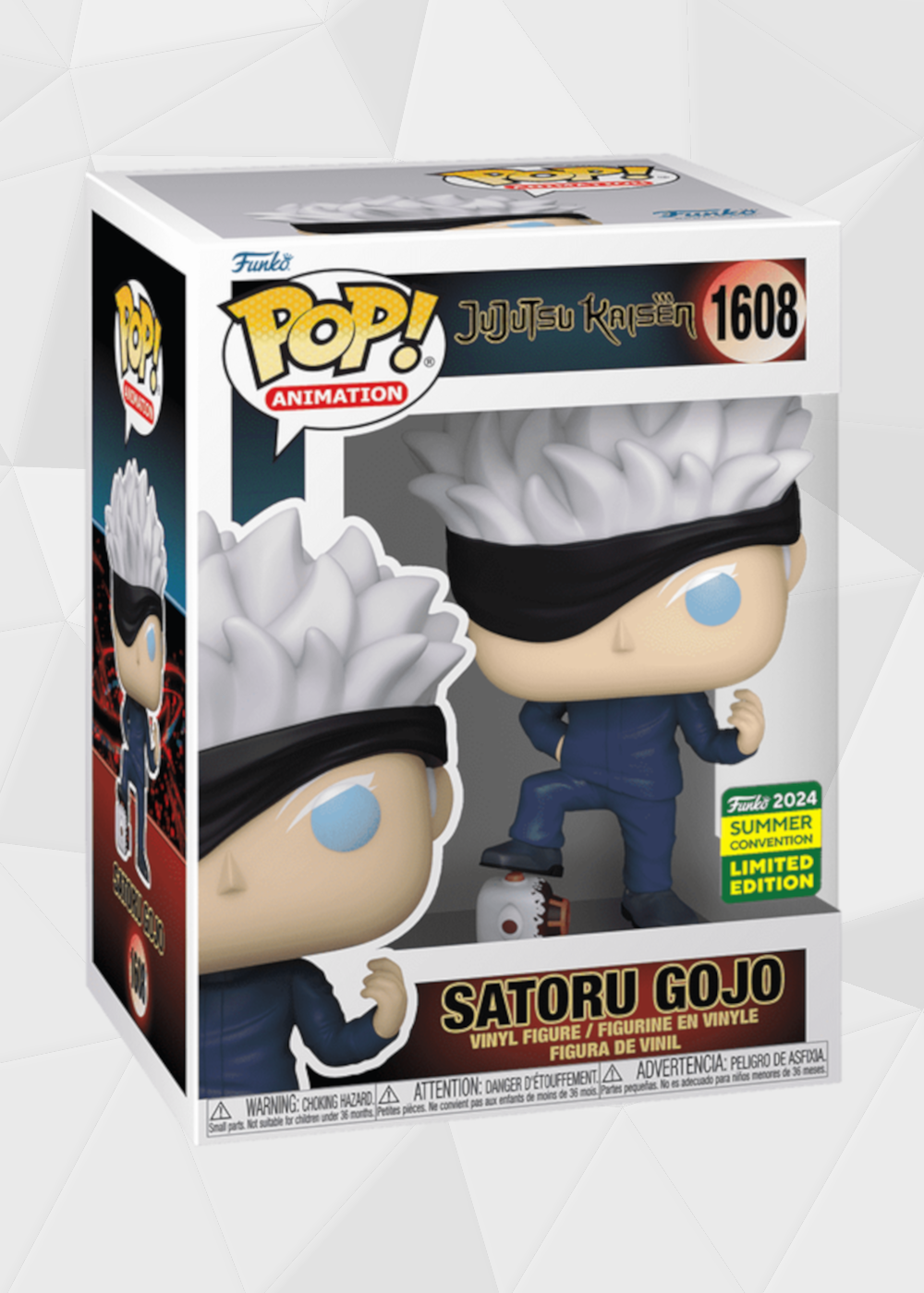 Funko Pop! Animation: Jujutsu Kaisen - Satoru Gojo #1608 Summer Convention 2024