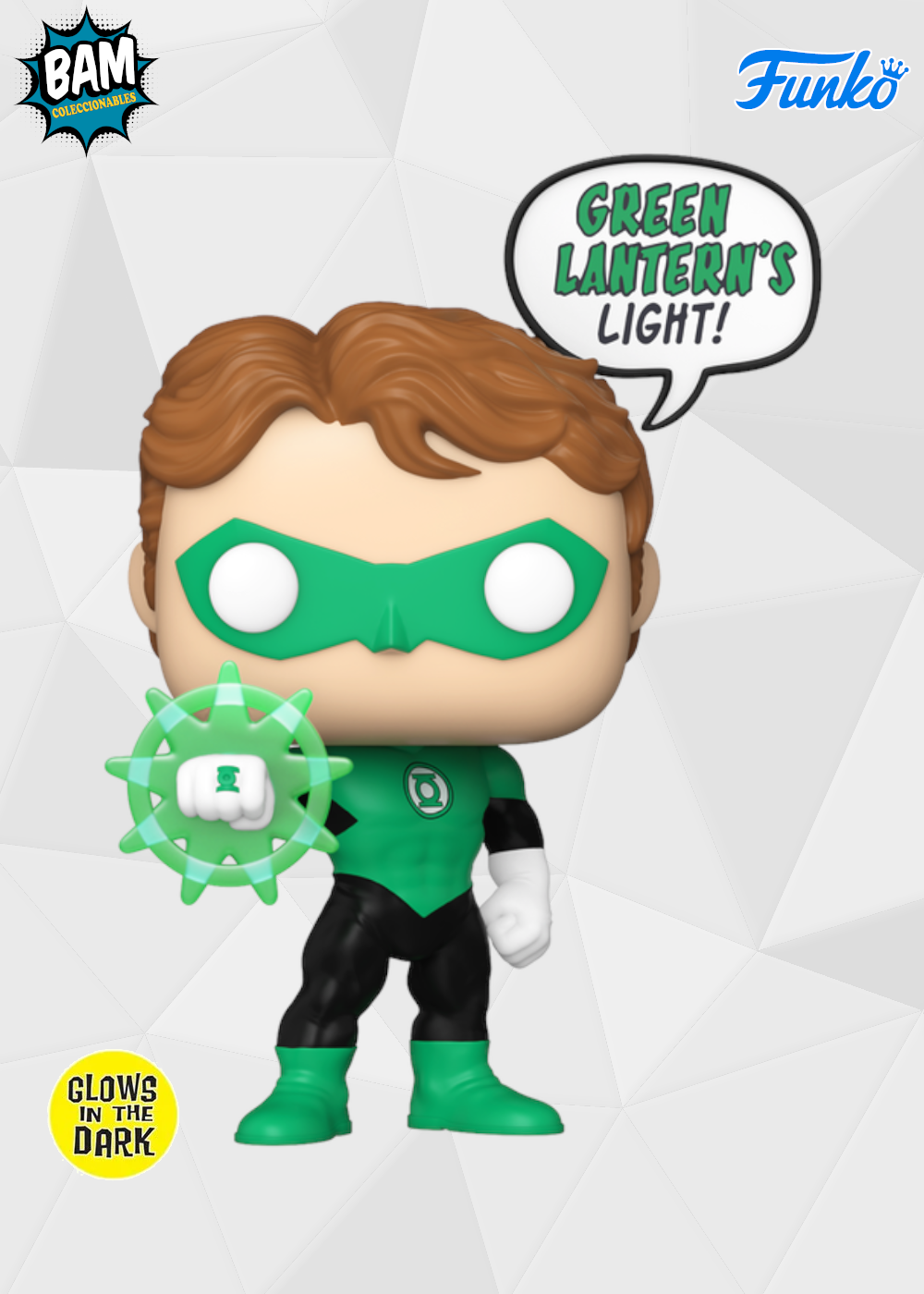 Funko Pop! DC Heroes: Green Lantern - Green Lantern #530 (Brilla en la Oscuridad)