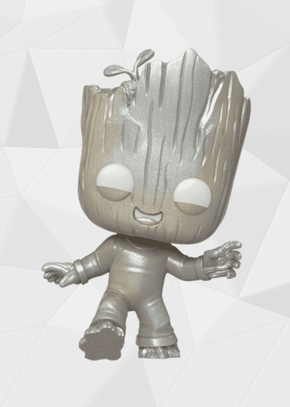Funko Pop! Marvel: I Am Groot - Iwua Con Forma de Groot #1197 Exclusivo Funko Shop