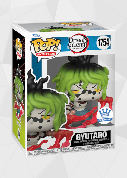 Funko Pop! Animation: Demon Slayer - Gyutaro Ataque de Sangre #1754 Exclusivo Funko Shop