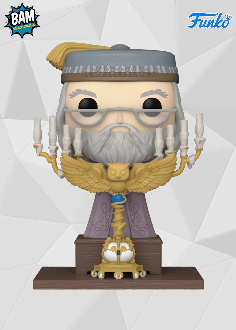 Funko Pop! Movies: Harry Potter Y El Prisionero de Azkaban - Albus Dumbledore Con Podio Deluxe #172