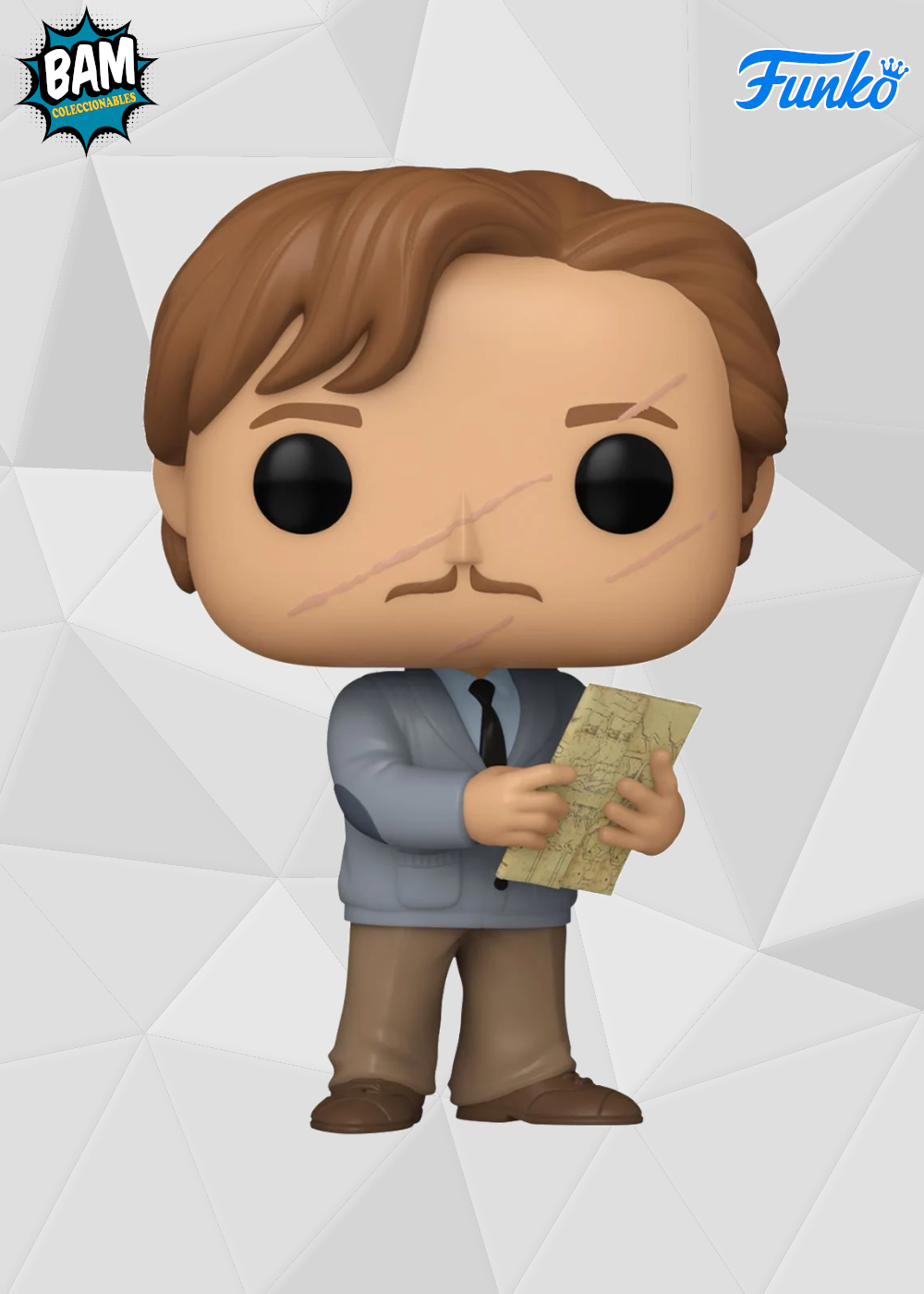 Funko Pop! Movies: Harry Potter Y El Prisionero de Azkaban - Remus Lupin Con Mapa #169