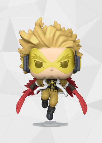 Funko Pop! Animation: My Hero Academia - Hawks #1147 Flocked Exclusivo Chalice Collectibles