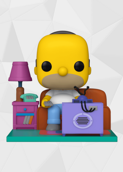 Funko Pop! TV Series: Los Simpson - Homero Viendo TV #909