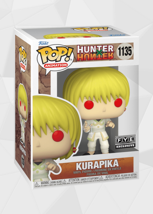 Funko Pop! Animation: Hunter X Hunter - Kurapika #1135 Exclusivo FYE
