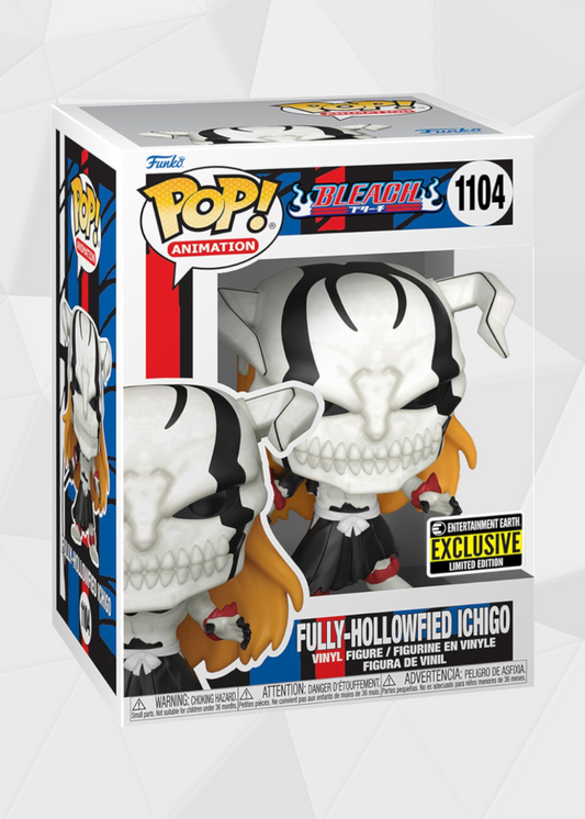 Funko Pop! Animation: Bleach - Ichigo Hollow Completo #1104 Exclusivo Entertainment Earth