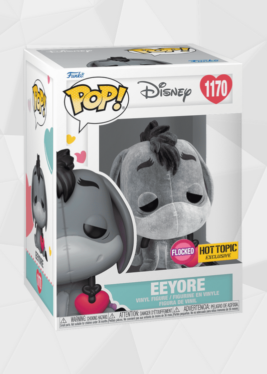 Funko Pop! Disney: Winnie Pooh - Igor #1170 Flocked Exclusivo Hot Topic