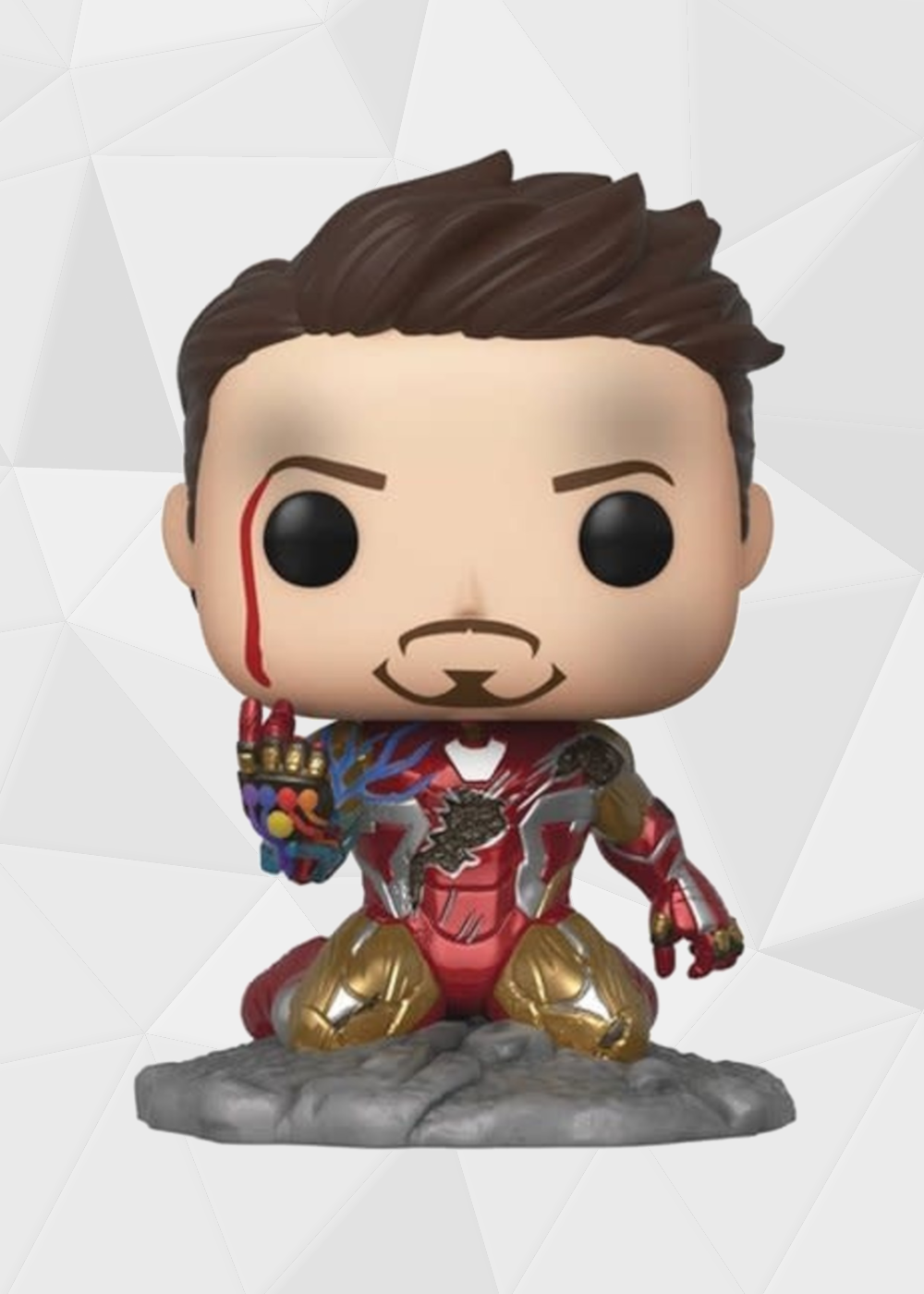 Funko Pop! Marvel: Avengers Endgame - Iron Man #580 Exclusivo Previews Exclusives (Brilla en la Oscuridad)
