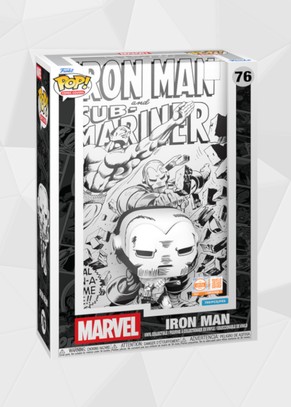Funko Pop! Marvel: Iron Man - Iron Man Submariner Cover #1 Edición Limitada a 750 Piezas