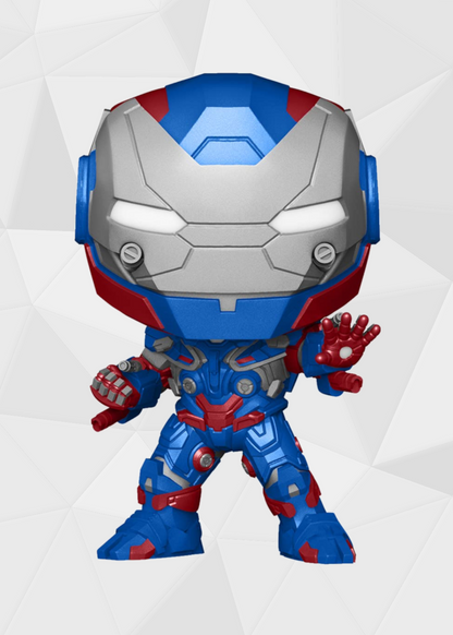 Funko Pop! Marvel: Avengers Endgame - Iron Patriot #868 Exclusivo