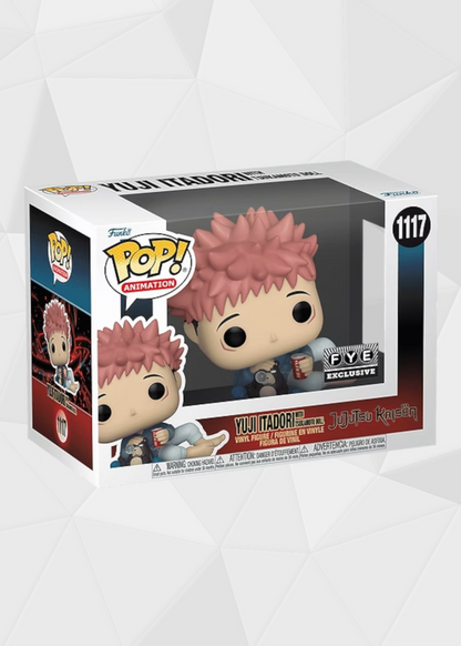 Funko Pop! Animation: Jujutsu Kaisen - Yuji Itadori #1117 Exclusivo FYE