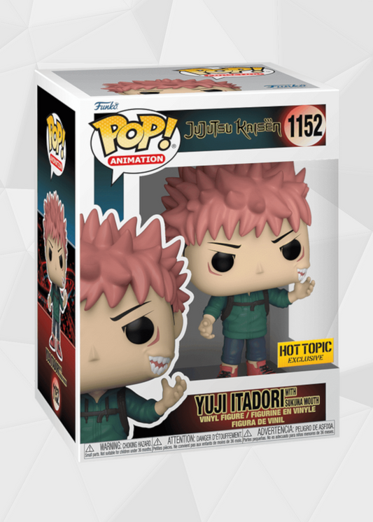 Funko Pop! Animation: Jujutsu Kaisen - Yuji Itadori #1152 Exclusivo Hot Topic