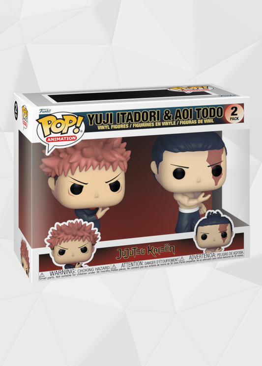 Funko Pop! Animation: Jujutsu Kaisen - Itadori & Todo 2 Pack