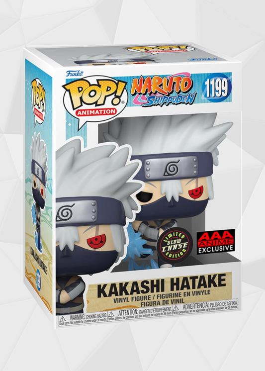 Funko Pop! Animation: Naruto Shippuden - Kakashi #1199 Chase Exclusivo AAA
