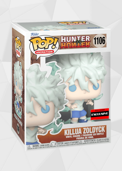Funko Pop! Animation: Hunter X Hunter - Killua Zoldyck #1106 Exclusivo AAA