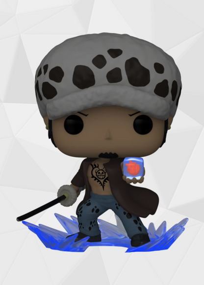 Funko Pop! Animation: One Piece - Trafalgar Law #1016 Chase Exclusivo AAA