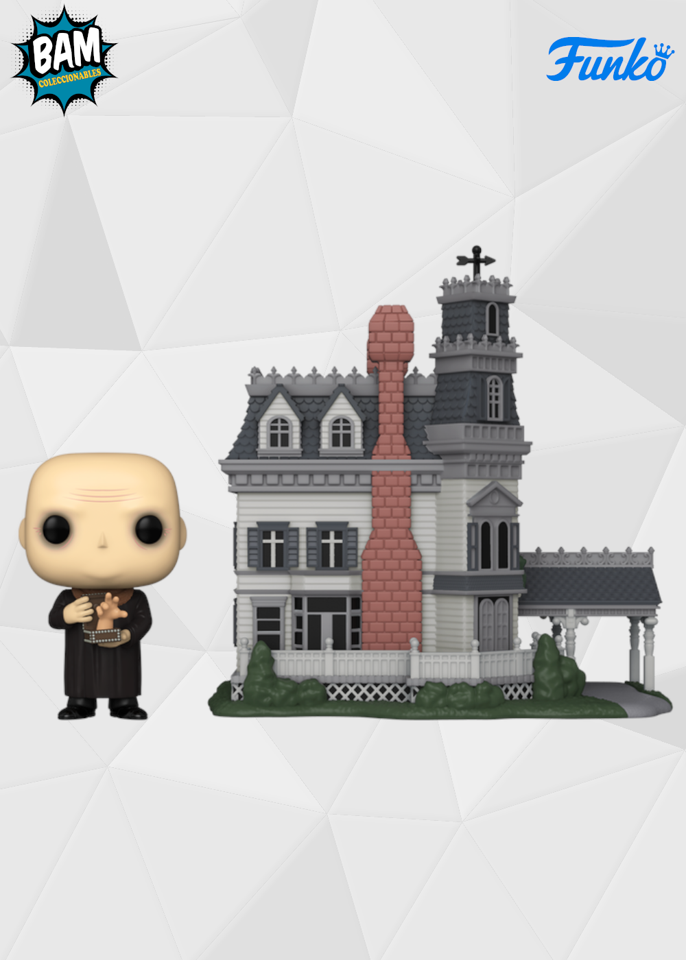 Funko Pop! TV: Los Locos Addams - Tío Lucas con Mansión Addams #40