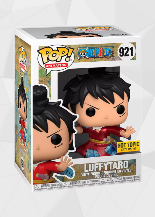 Funko Pop! Animation: One Piece - Luffytaro #921 Metálico Exclusivo Hot Topic