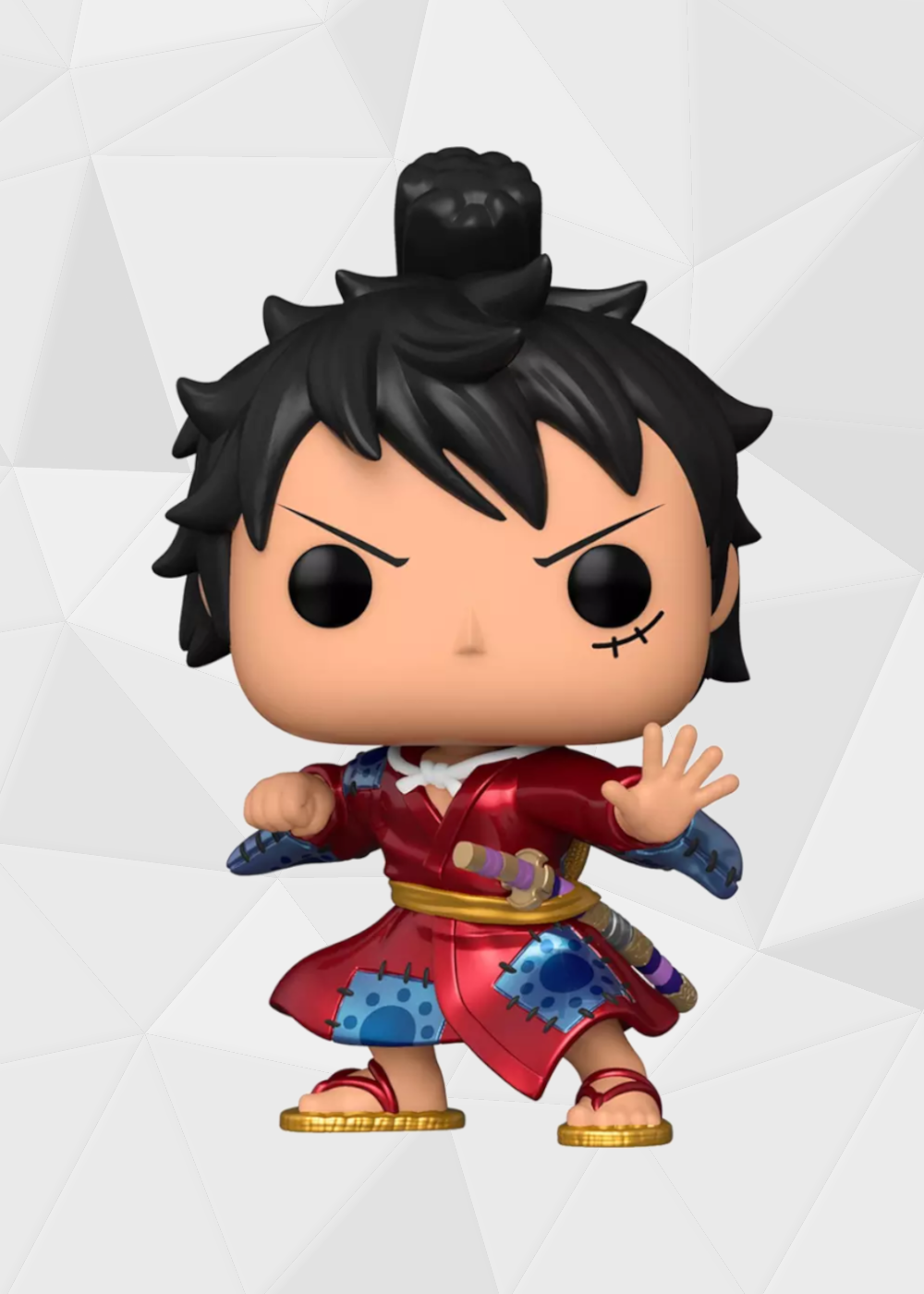 Funko Pop! Animation: One Piece - Luffytaro #921 Metálico Exclusivo Hot Topic