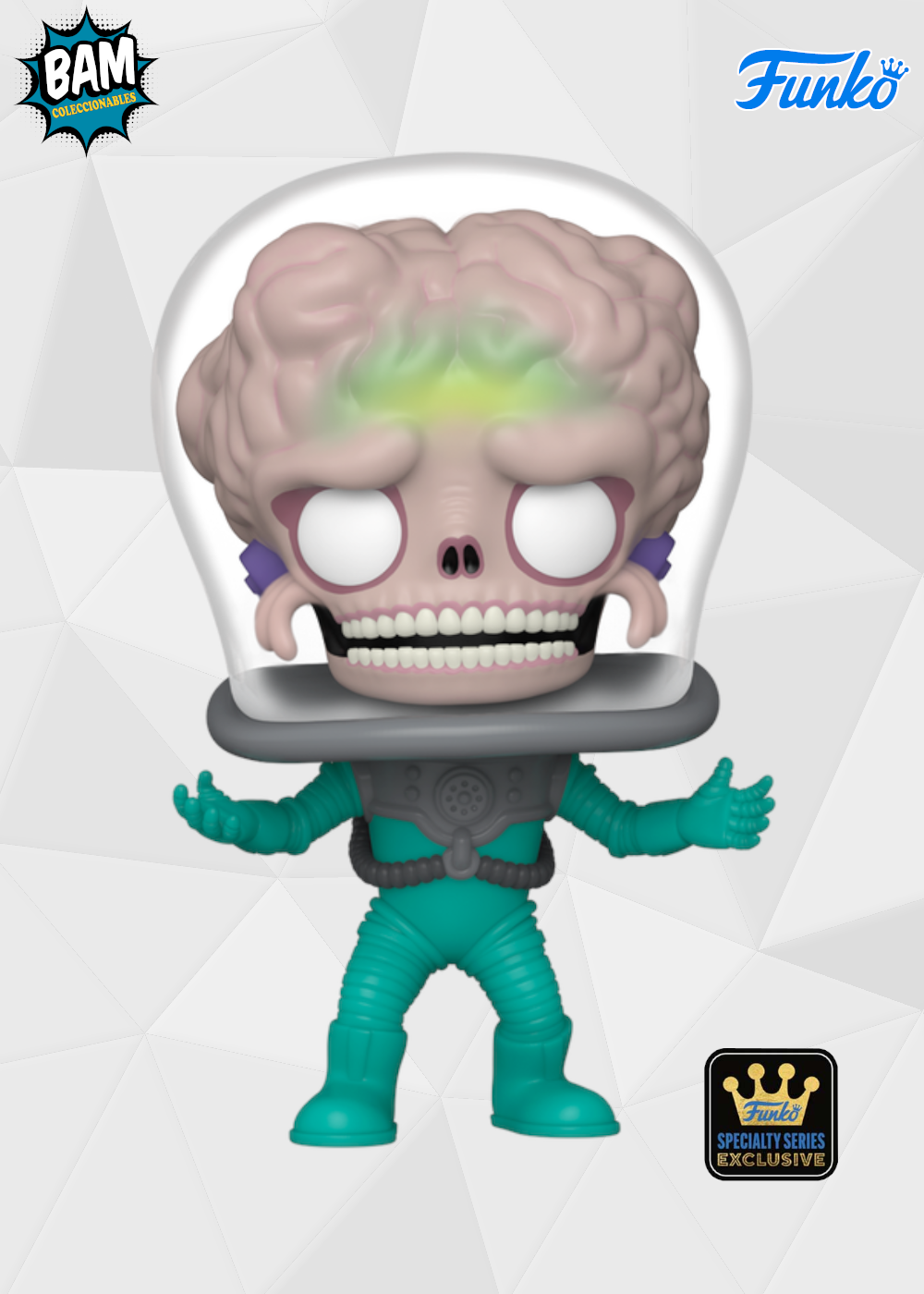 Funko Pop! Movies: Mars Attacks! - Marciano Soldado #1877 Exclusivo Specialty Series