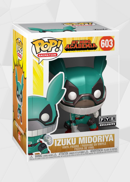 Funko Pop! Animation: My Hero Academia - Izuku Midoriya #603 Exclusivo FYE