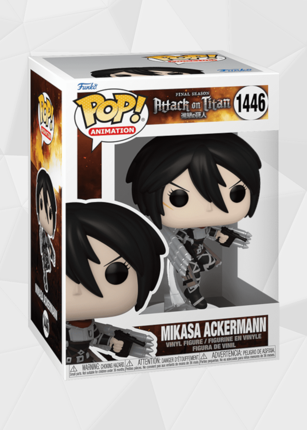 Funko Pop! Animation: Attack on Titan - Mikasa Ackerman #1446