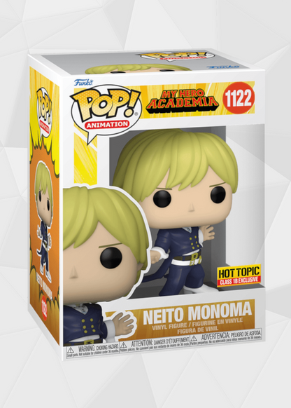 Funko Pop! Animation: My Hero Academia - Neito Monoma #1122 Exclusivo Hot Topic