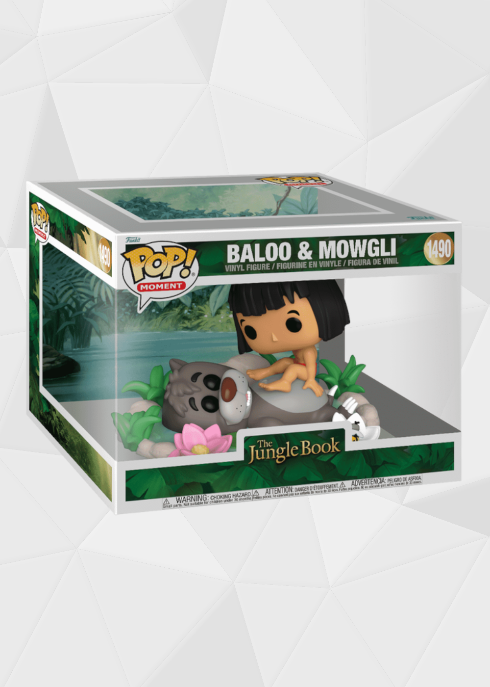 Funko Pop! Movies: El Libro de la Selva - Baloo y Mowgli Moment #1490