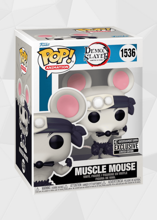 Funko Pop! Animation: Demon Slayer - Muscle Mouse #1536 Exclusivo Entertainment Earth