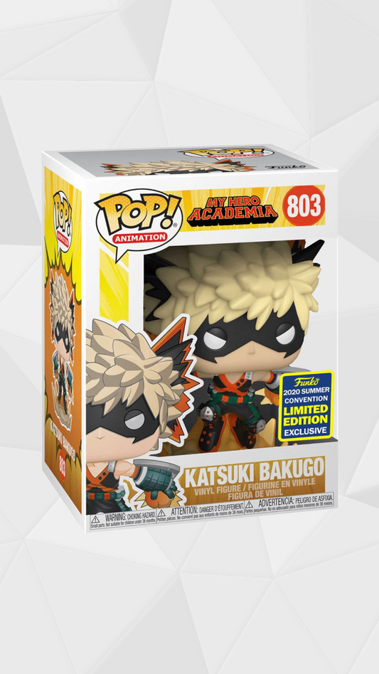 Funko Pop! Animation: My Hero Academia - Katsuki Bakugo #803 Exclusivo Summer Convention 2020