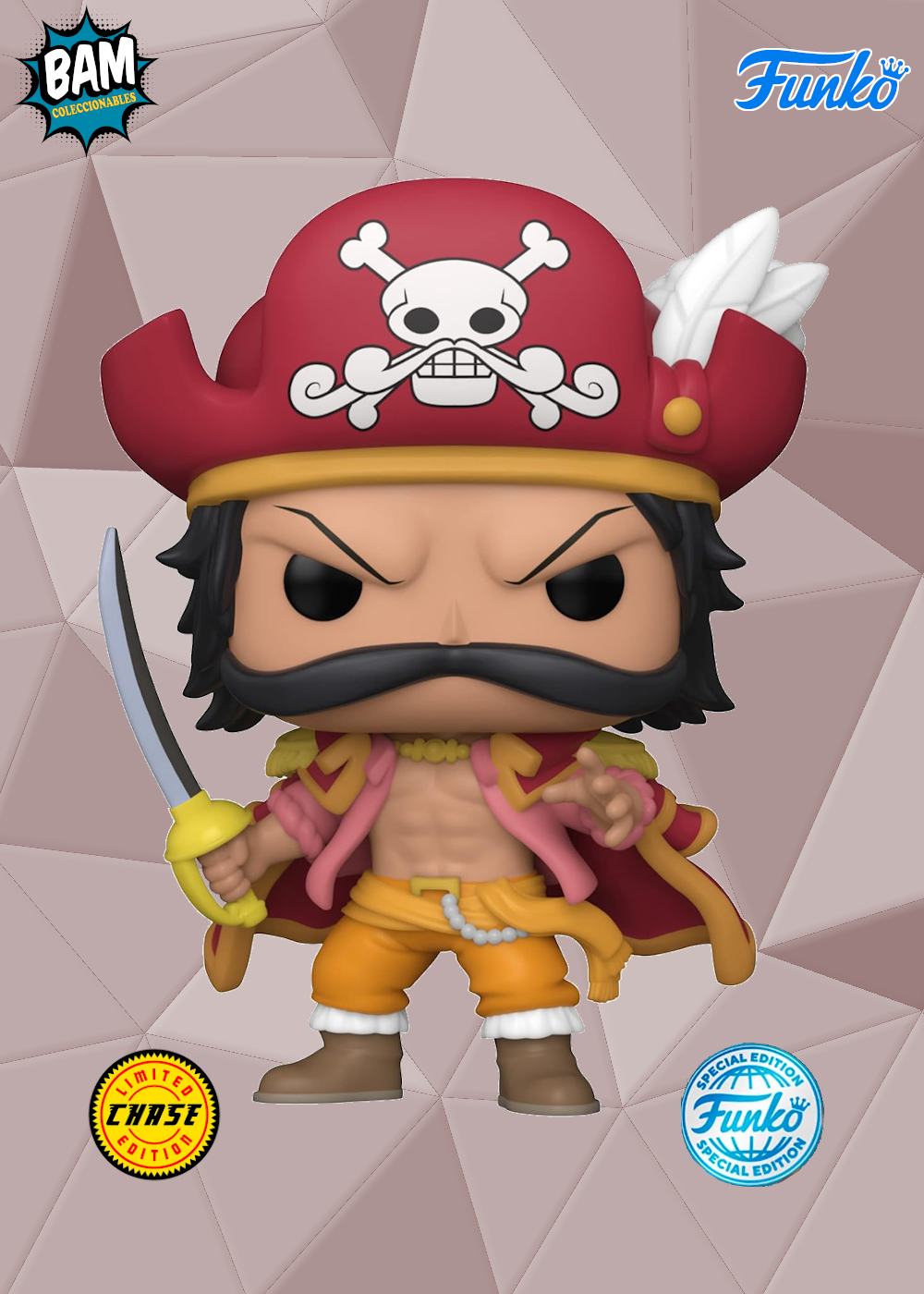 Funko Pop! Animation: One Piece - Gol D. Roger Chase Exclusivo Special Edition