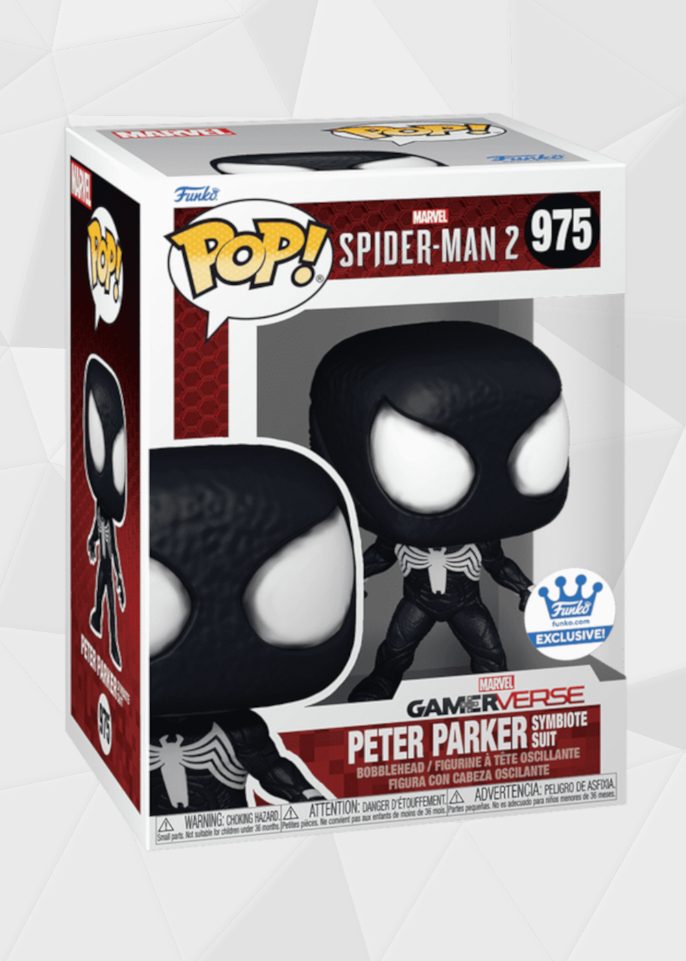 Funko Pop! Marvel: Spiderman 2 - Peter Parker #975 Exclusivo Funko Shop