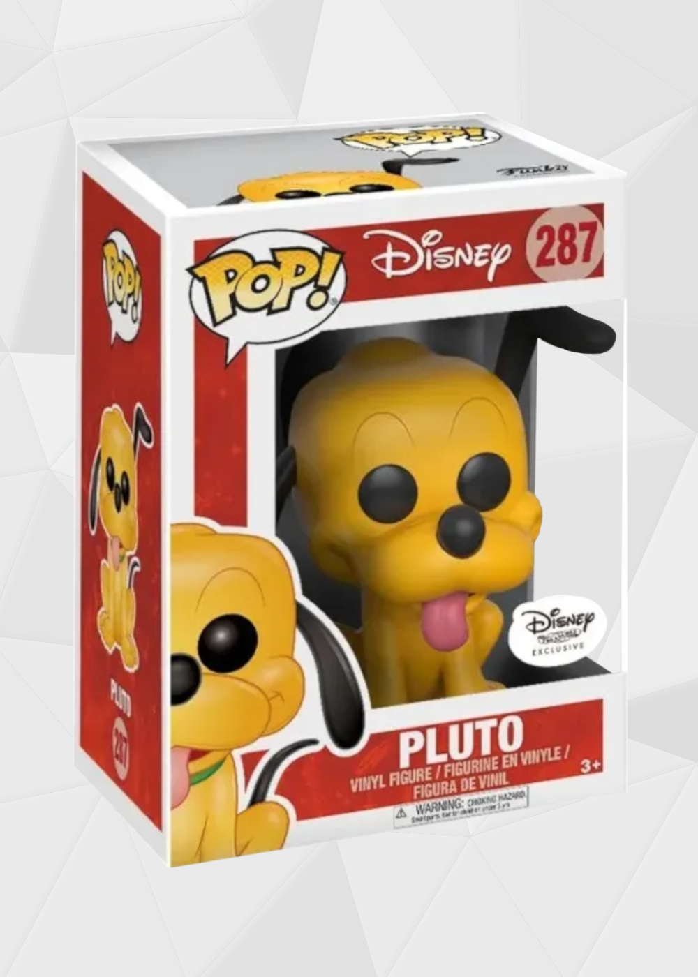 Funko Pop! Disney: Mickey y Sus Amigos - Pluto #287 Exclusivo Disney