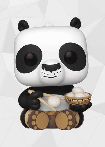 Funko Pop! Movies: Kung Fu Panda - Po Con Dumplings #1526 Exclusivo C2E2