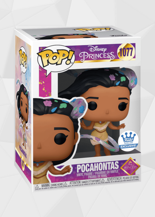 Funko Pop! Disney: Pocahontas - Pocahontas con Hojas #1077 Exclusiva Funko Shop