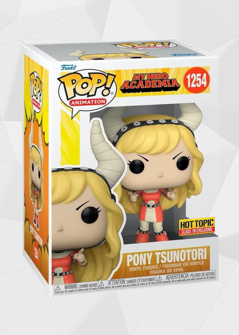 Funko Pop! Animation: My Hero Academia - Pony Tsunotori #1254 Exclusiva Hot Topic