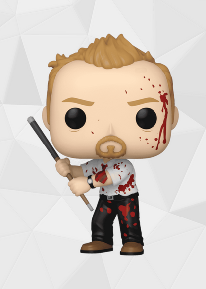 Funko Pop! Movies: Shaun of the Dead - Shaun #1660 Chase Exclusivo Specialty Series
