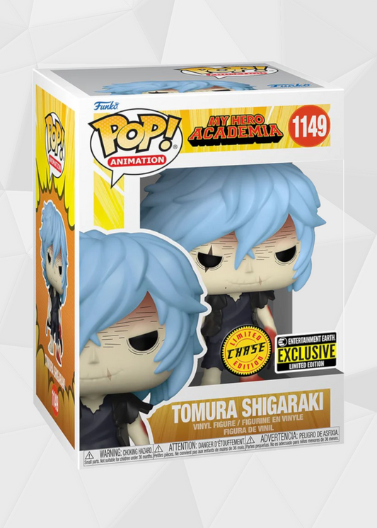 Funko Pop! Animation: My Hero Academia - Tomura Shigaraki #1149 Chase Exclusivo Entertainment Earth