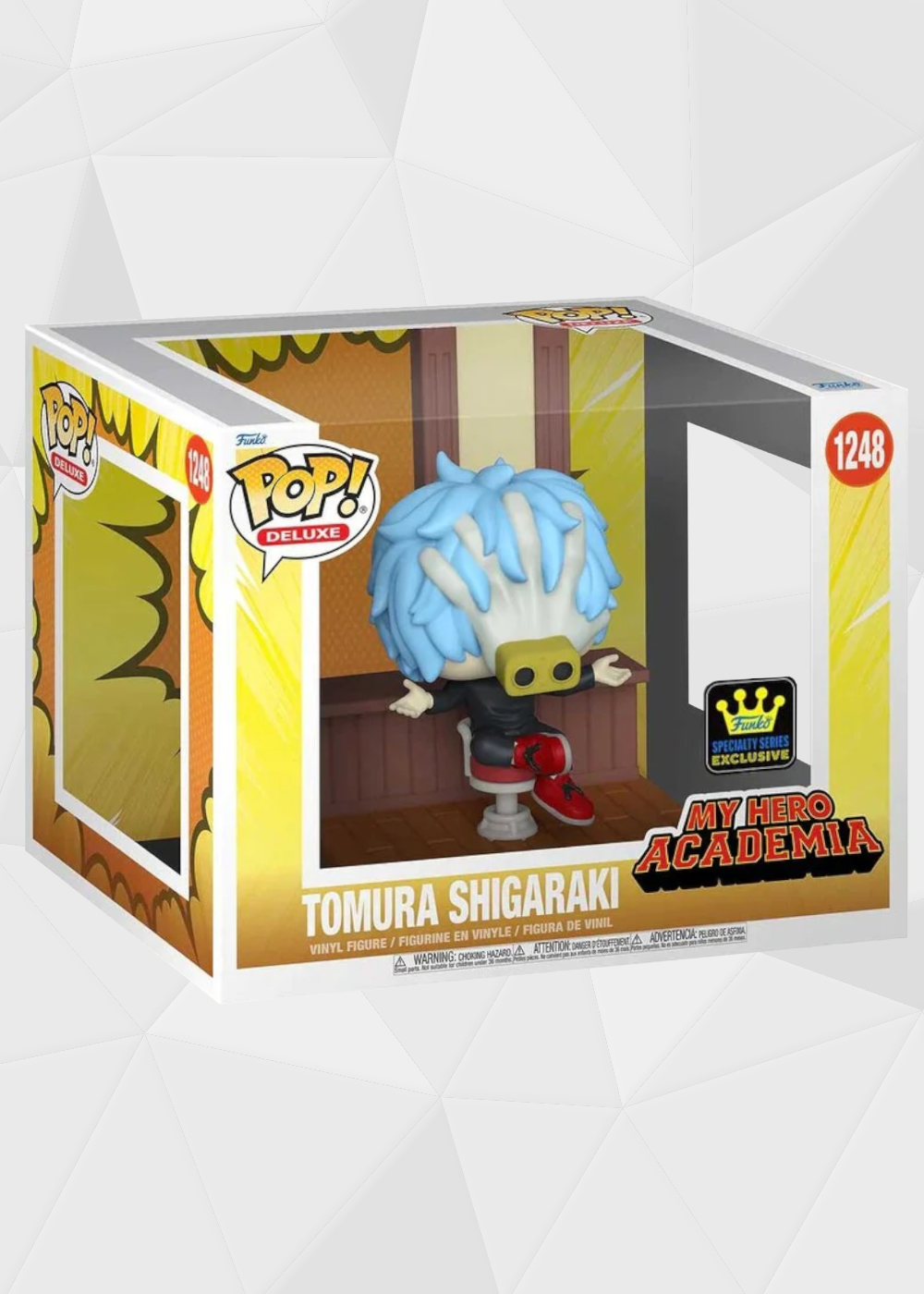Funko Pop! Animation: My Hero Academia - Tomura Shigaraki en Guarida #1248 Exclusivo Specialty Series